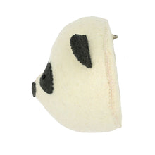 Load image into Gallery viewer, Felt Panda Head