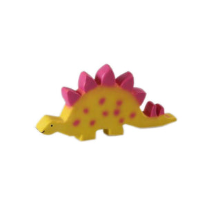 Baby Stegosaurus Natural Rubber Toy Teether