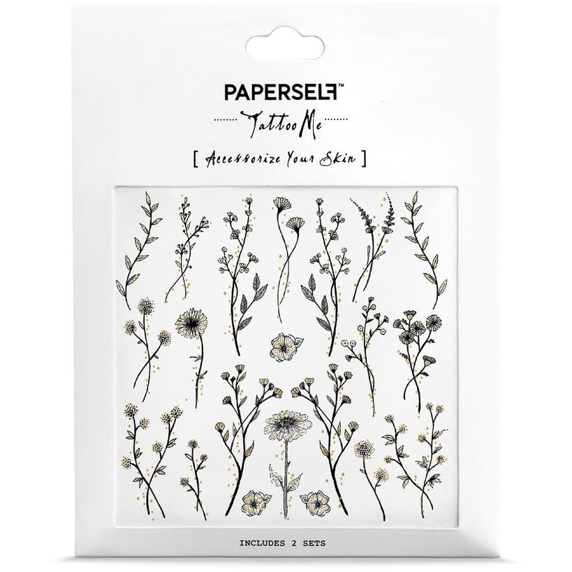 Temporary Tattoos Wildflower