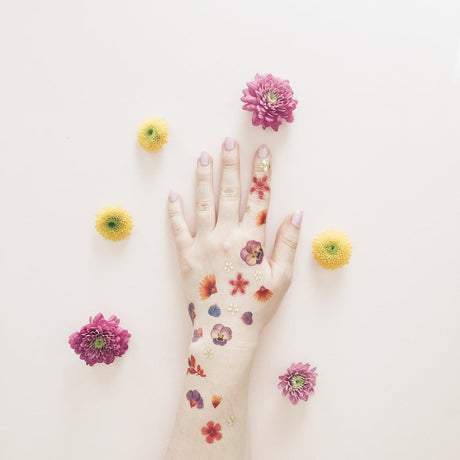 Temporary Tattoo Petals