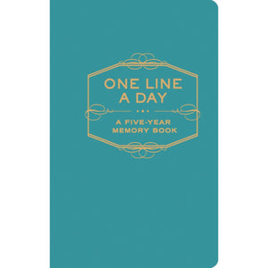 One Line a Day: Teal
