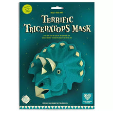 Load image into Gallery viewer, Make Your Own Triceratops Mask