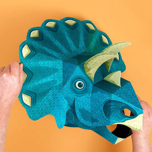 Make Your Own Triceratops Mask