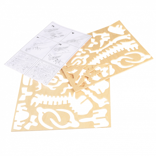 Prehistoric Land 3D Wooden Puzzle