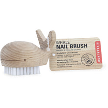 Load image into Gallery viewer, Whale Wooden Nail Brush