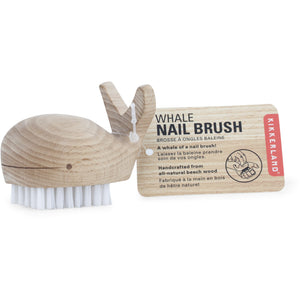 Whale Wooden Nail Brush