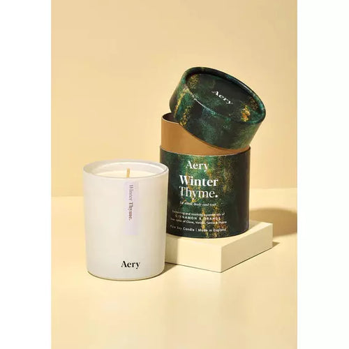 Winter Thyme Soy Wax Candle